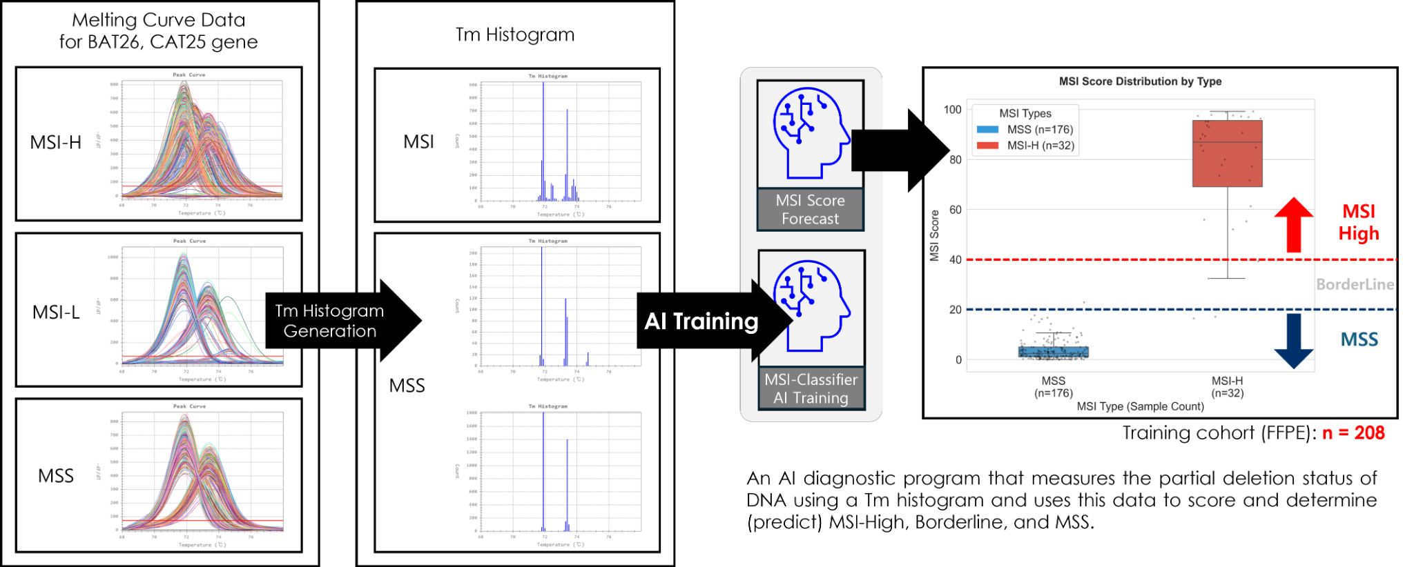MSI score prediction model